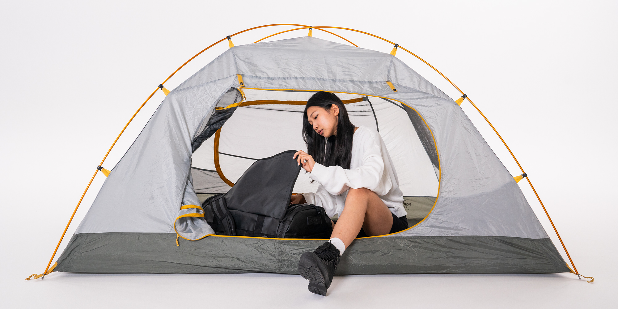 width=100% Torba Wandrd Carryall Duffel 60 l - fioletowa